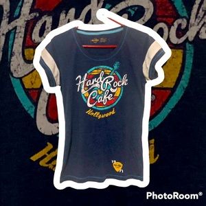 🛍 3 for $15 Hard Rock Cafe Hollywood Tee